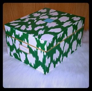 Kate spade Ikat print nesting box